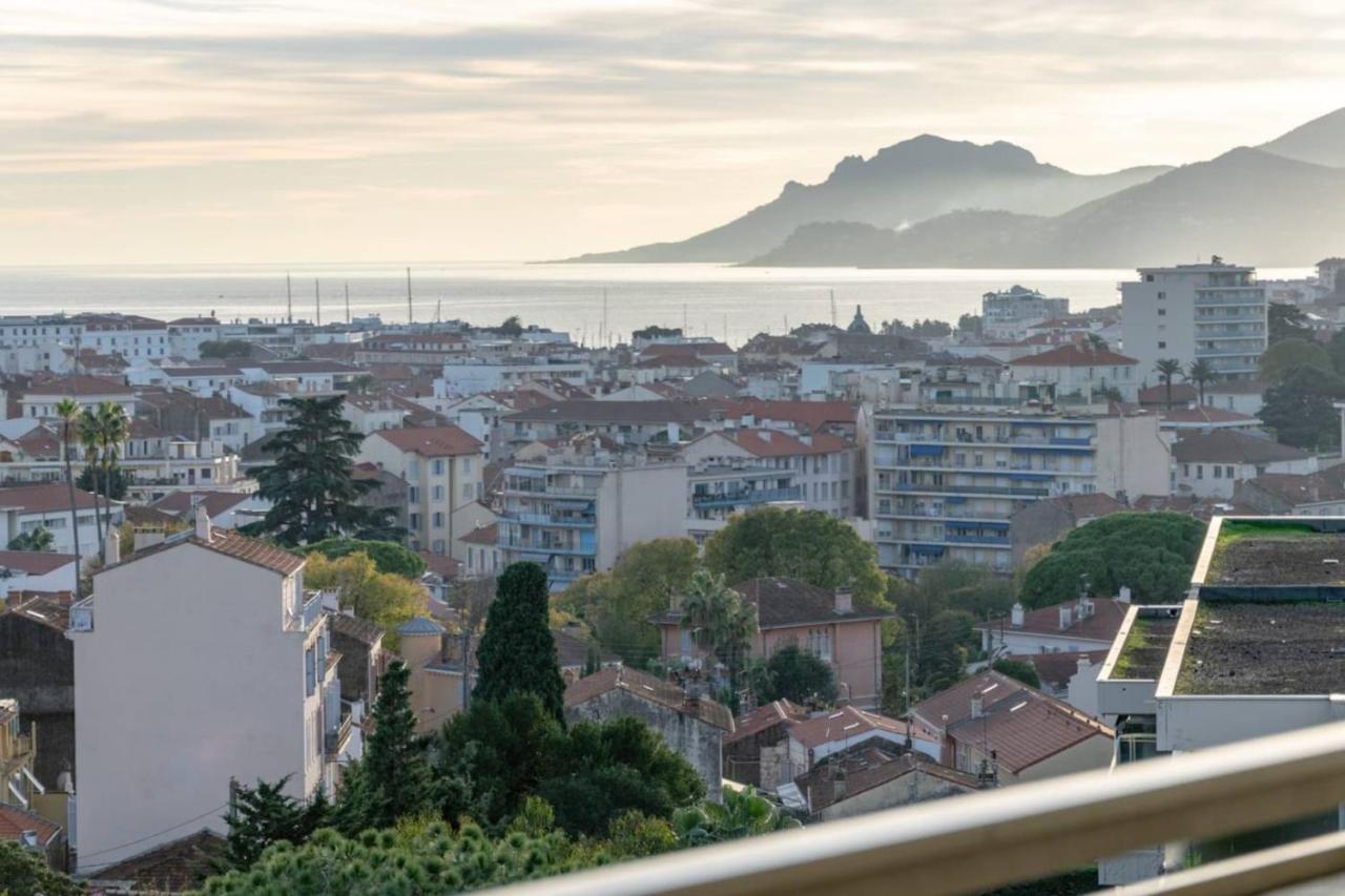 Terrace Sea View Swimming Pool Car Park Cannes Center Live In Cannes Apartment Bagian luar foto